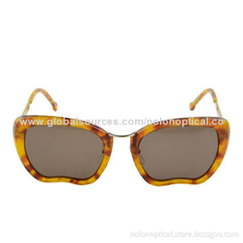High-quality New Style Sunglasses with Metal Eyebrow, Customized Logos, OEM/ODM Orders Accepted